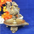 Brass Cock Murga Oil Lamp Deepak 0.72kg